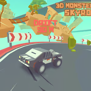 3D Monster Truck: Skyroads unblocked