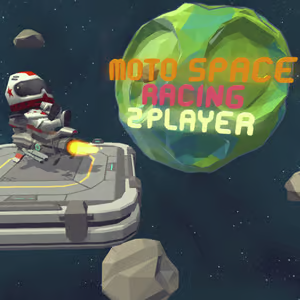 Moto Space Racing: 2 Player unblocked