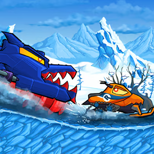 Car Eats Car: Winter Adventure unblocked