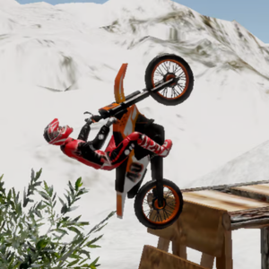 Bike Trials Winter 1 unblocked